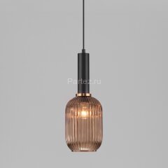 Подвесной светильник Eurosvet 50181/1 янтарный