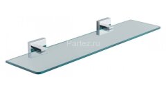 Полка Fixsen Metra стеклянная, хром (FX-11103)