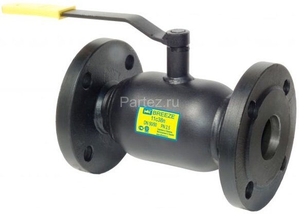 Кран шаровой стальной 11с38п Dу150 Pу25 ф-ф