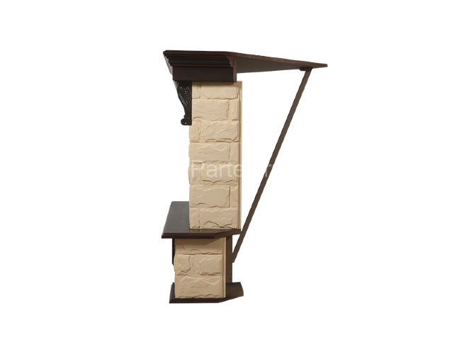 Портал угловой Electrolux Forte Classic U бежевый/темный дуб