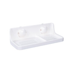 Полочка прямоугольная Fixsen Grampus одноэтажная, белая (GR-3309)