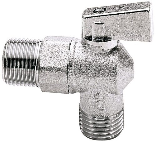 Кран угловой для стиральной машины 1/2"х1/2" art.391 ITAP