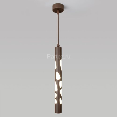 Подвесной светильник Elektrostandard DLR037 12W 4200K кофейный