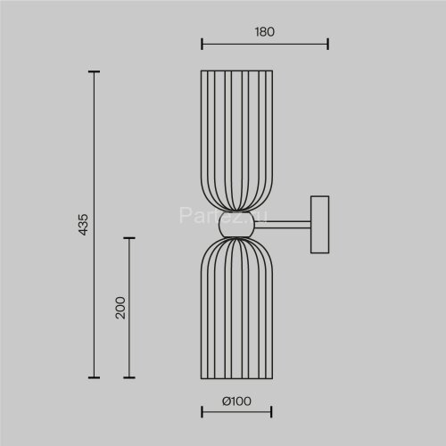 Бра Maytoni MOD302WL-02W