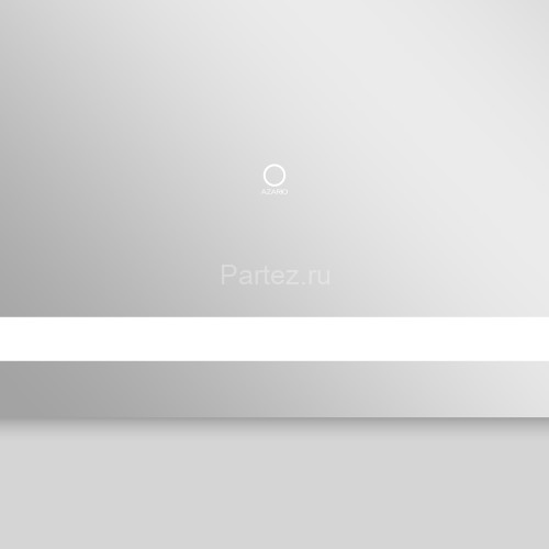 Зеркало AZARIO Alysa 600х800 с подсветкой, сенсорный выключатель с функцией диммера (AZ-Z-046CS)