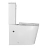 Унитаз-компакт Azario Conto 360х630х820 напольный, безободковый, слив "Торнадо", с быстросъемным сид