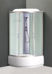 Душевая кабина Loranto CS-6610 F, 100х100х215, поддон 40 см