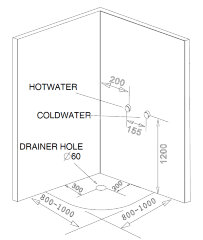 Душевая кабина Loranto CS-6611 F, 100х100х215, матовая, стекло 4 мм, поддон 13 см