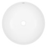Раковина-чаша Azario 355x355x150 накладная, круглая, белый глянец (AZ-3286)