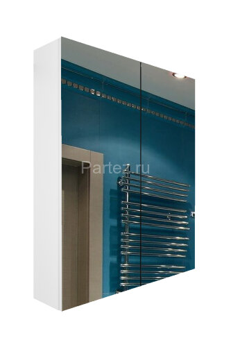 Зеркало-шкаф Loranto Аврора 60 600х135х700 белый (CS00085750)