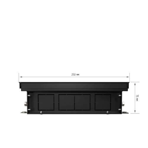 Конвектор внутрипольный Royal Thermo ATRIUM-75/250/1600-DG-U-BL