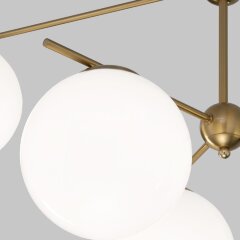 Потолочная люстра Eurosvet 60147/6 латунь