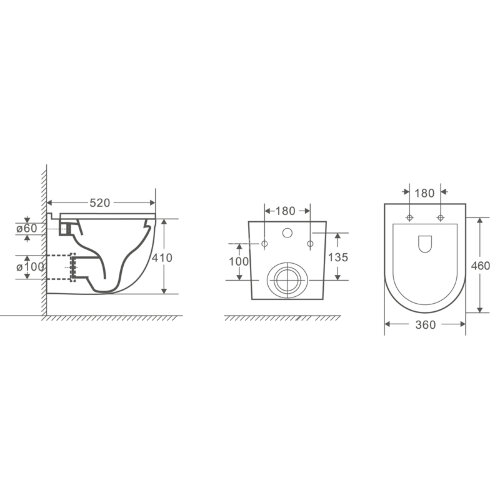Сет AZARIO инсталляция + унитаз Fora безободковый, с быстросъемным сиденьем микролифт (AZ-8010-1000+