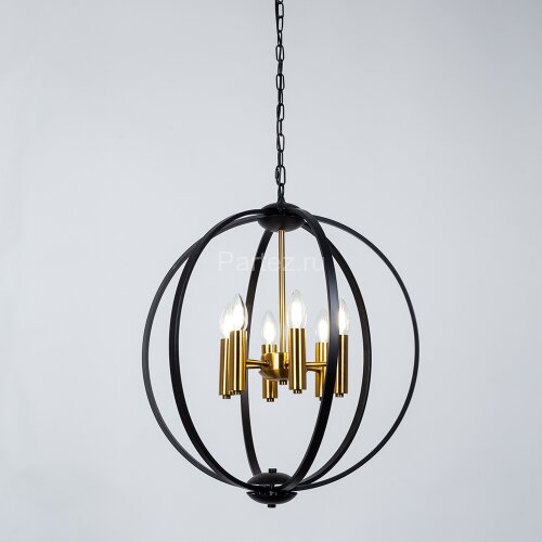 Подвесная люстра Arte Lamp A7013SP-6BK