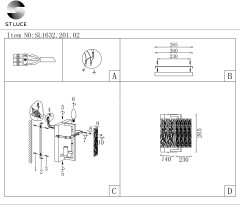 Бра ST Luce SL1632.201.02