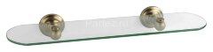 Полка стеклянная Fixsen Retro, бронза (FX-83803)
