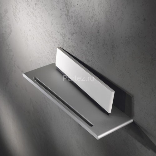 Полочка для душа Keuco Edition 400 со встроенным стеклоочистителем, хром (11559170000)