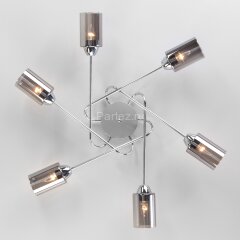 Потолочная люстра Eurosvet 30167/6 хром