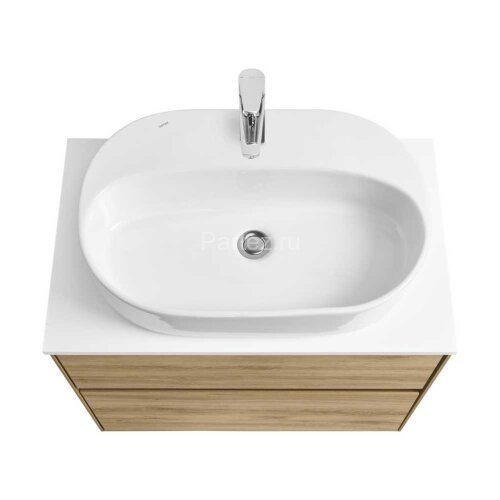 Столешница под раковину Aquaton Либерти 75 белый глянец (1A281003LY010)