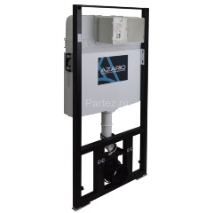 Сет AZARIO инсталляция + Унитаз подвесной PROJECT в комплекте с быстросъемным сиденьем микролифт (AZ