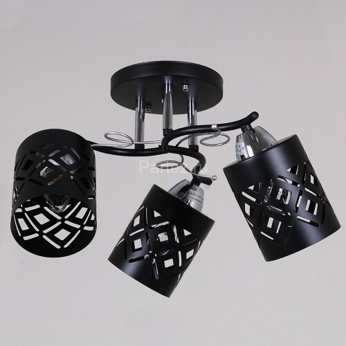 Потолочная люстра Reluce 08267-0.3-03 BK+CR