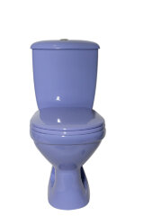 Унитаз-компакт Суперкомпакт А Стандарт, сиденье полипропилен, сиреневый (44935130422)