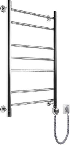 Полотенцесушитель электрический Маргроид Лесенка "Вид 10" без полки 60х50 подключение справа, хром