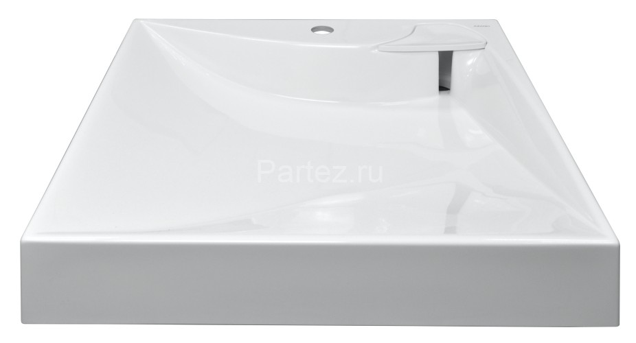 Раковина подвесная Azario Gratsiy 597х598х100 литьевой мрамор, белая (CS00078505)