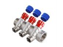 Коллектор с регулирующими вентилями 3/4"х2х1/2"НР VALTEC