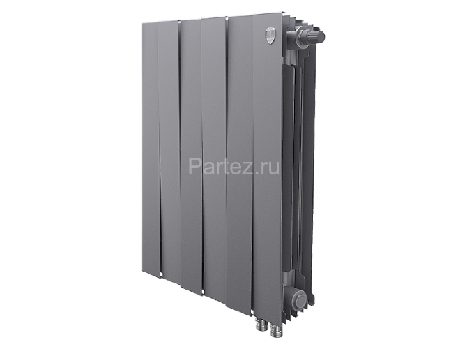 Радиатор Royal Thermo PianoForte 500 /Silver Satin - 6 секц. VDR