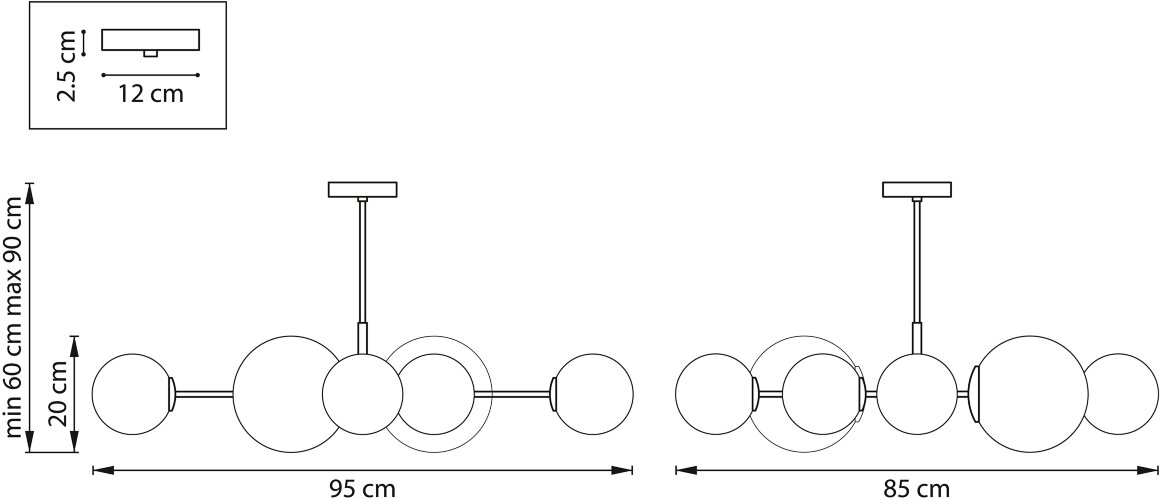 Потолочная люстра Lightstar 815480