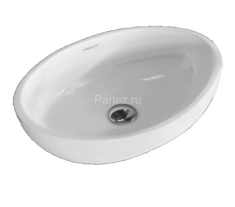 Раковина Sanita Luxe Ringo Cut, накладная, белая (RNGSLWB01C)