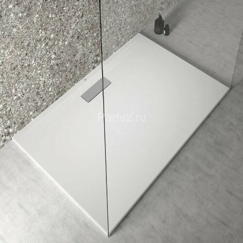 Ультратонкий акриловый прямоугольный душевой поддон Ideal Standard ULTRAFLAT NEW 1200x900x25 мм. Для напольной или встраиваемой установки (T448301)