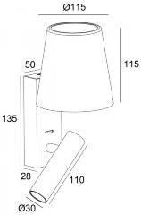Бра Deko-Light 341229