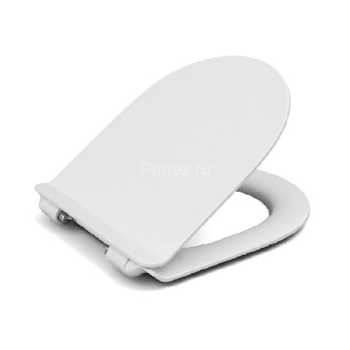 Сиденье с крышкой Roca GAP тонкое, дюропласт