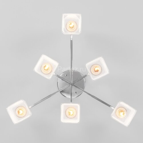 Потолочная люстра Eurosvet 30162/6 хром