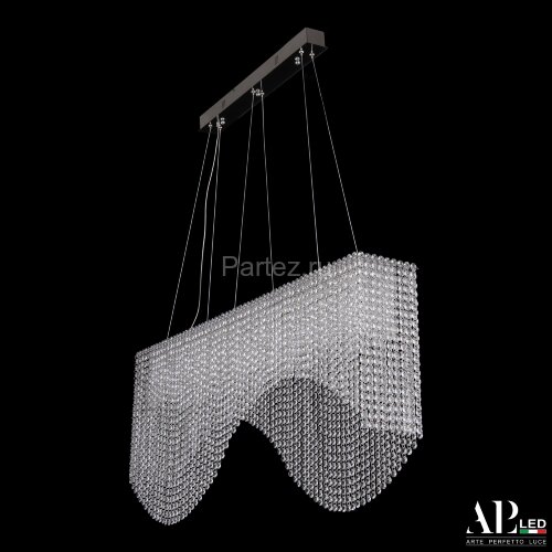 Подвесная люстра APL LED SH512.0.100.B.Ni.4000