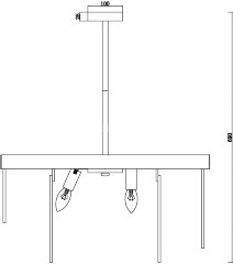 Потолочная люстра Freya FR5104PL-08BS3