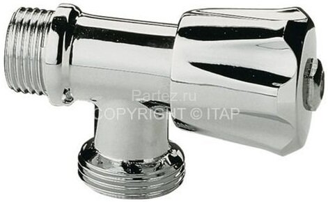 Вентиль для стиральной машины горизонтальный 1/2"х3/4" art.226 ITAP