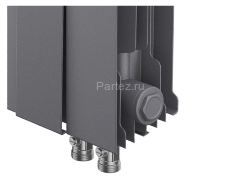 Радиатор Royal Thermo PianoForte 500 /Silver Satin - 12 секц. VDR