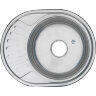 Мойка 5745 U MELANA 0,6/160 врезная овальная с сифоном (120 ta *15)