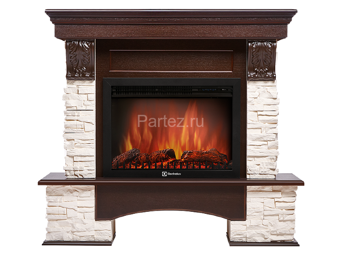 Портал Electrolux Pietra 30 белый/темный дуб