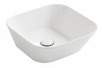 Раковина чаша SIMAS WAVE квадратная 420х420х165, цвет белый (WA03 bi*0)