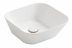 Раковина чаша SIMAS WAVE квадратная 420х420х165, цвет белый (WA03 bi*0)