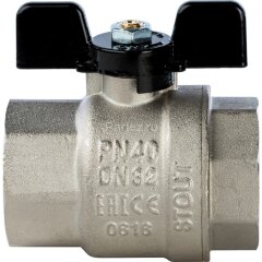 Кран шаровой полнопроходной ВР/ВР бабочка 1. 1/4&quot; Stout