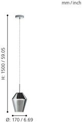 Подвесной светильник Eglo 96773