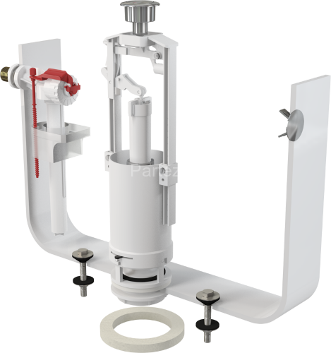 Сливной клапан Alcaplast, хром (SA2000K 1/2" CHROM)