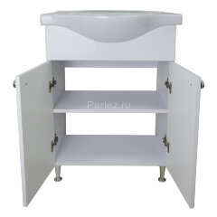 Комплект тумба Моника New 60 (600х820х460) с раковиноBasic 60 (CS00071366)