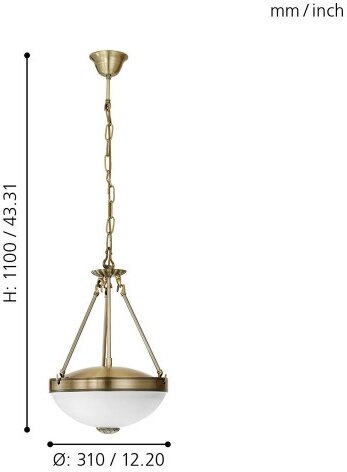 Подвесная люстра Eglo 82747