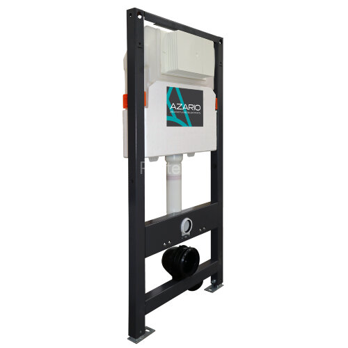 Сет AZARIO NEW Инсталляция для подвесного унитаза 3/6л + Подвесной унитаз NOVA безободковый, с быстр